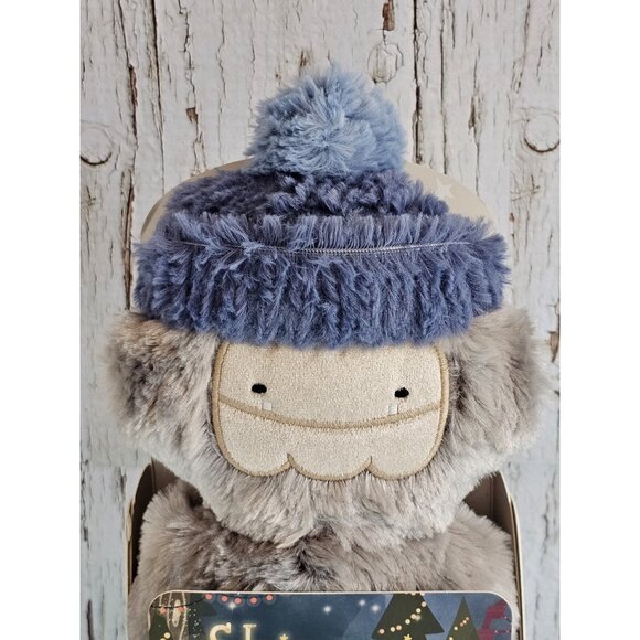 Slumberkins Grey And Blue Bigfoot - BNWT - Picture 8 of 8